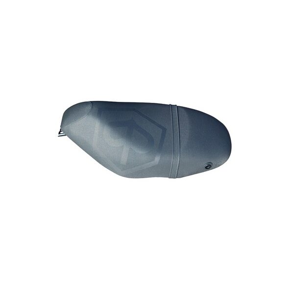 buddydek Xtreme + logo (made in EU) Piaggio zwart/zwart zip