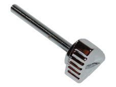 Zijschermbout DMP lang 47mm chroom — geschikt voor Puch Maxi