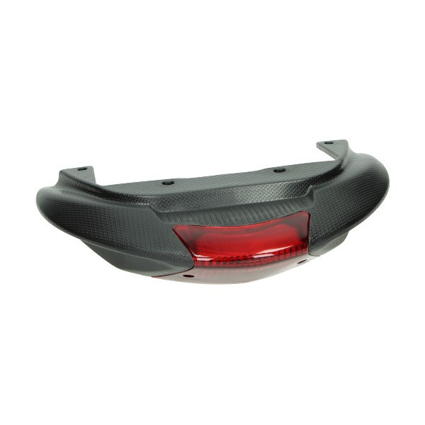 achterspoiler compleet model origineel met achterlicht zwart zip sp