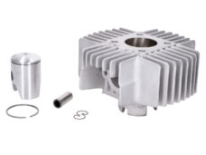 Cilinder DMP 6-poort aluminium 38mm — geschikt voor Puch Maxi