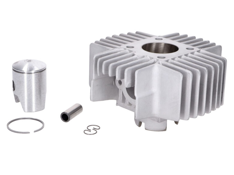 Cilinder DMP 6-poort aluminium 38mm — geschikt voor Puch Maxi