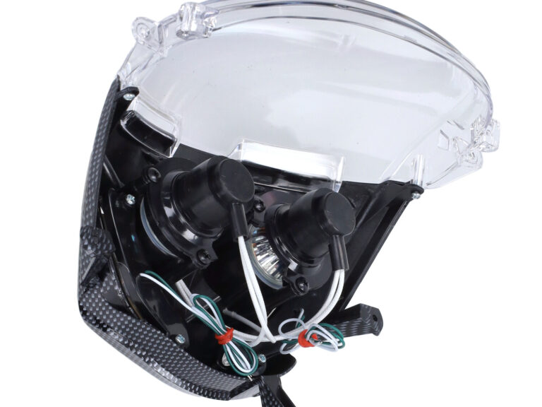 Koplampunit Dmp + Ledverlichting Carbon Piaggio, Zip2000