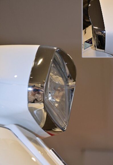 koplamprand DMP + luifel chroom vespa S