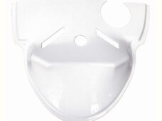 Binnenspatbord DMP underseat sport-1 achter wit glans zip2000