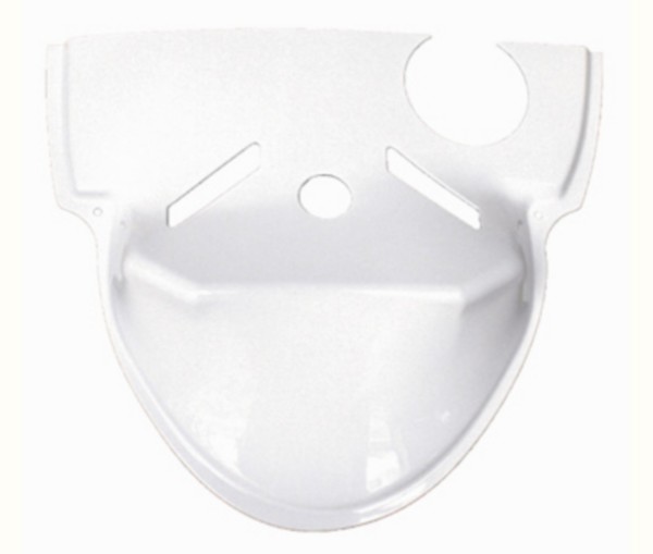 binnenspatbord DMP underseat sport-1 achter wit glans zip2000