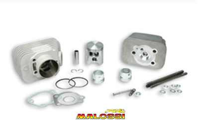 Cilinder met kop Malossi D.E.P.S. 47mm-p10 ciao