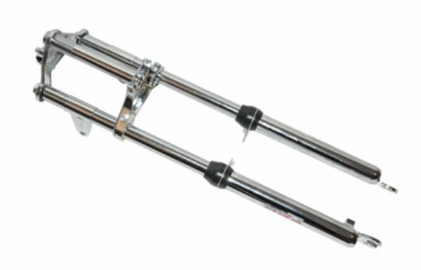 voorvork EBR lang breed compleet chroom puch maxi