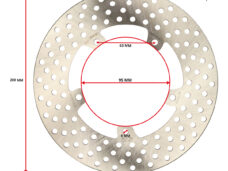 Malossi MHR 5-huls Power bremseskive til 200mm LX