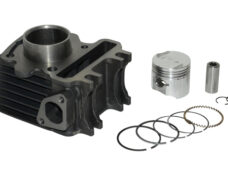 Cilinder DMP + zuiger 39mm LX 4t — geschikt voor Piaggio Zip