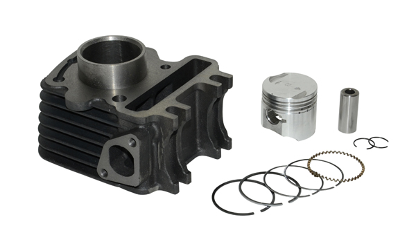 Cilinder DMP + zuiger 39mm LX 4t — geschikt voor Piaggio Zip