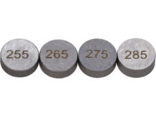 Klepstelplaatjeset (2.55+2.65+2.75+2.85mm) 4pcs giggle