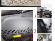 stickerset finish vlag carbon 4pcs riva
