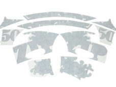 Stickerset Piaggio origineel — geschikt voor Piaggio Special Camouflage