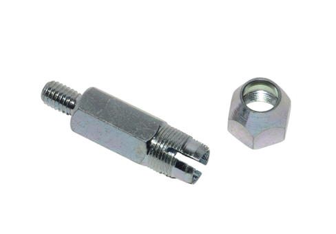 Adapter + moer spiegel — geschikt voor Vespa LX