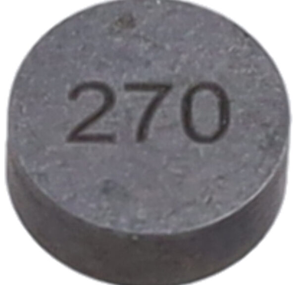 Klepstelplaatje 2.70mm — geschikt voor Piaggio