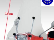 windscherm Regia met bevestigingsset hoog (made in EU) helder vespa S