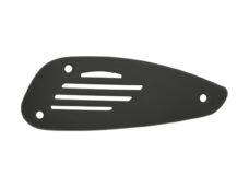 Hitteschild uitlaat zwart mat fly 4t-4v