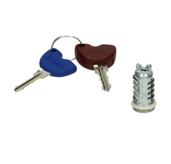 contactslot Piaggio origineel + code card gts 125cc
