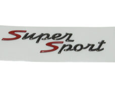 Sticker Piaggio origineel woord — geschikt voor Piaggio Super Sport GTS Super 300cc