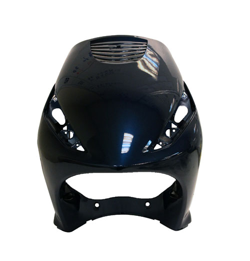 Voorscherm DMP blauw midnight 222 — geschikt voor Piaggio
