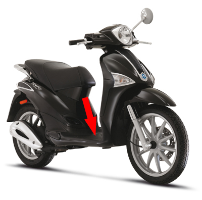 Treeplank Piaggio origineel — geschikt voor Piaggio Liberty RST