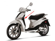Stootrand Piaggio origineel linksvoor — geschikt voor Piaggio Liberty RST