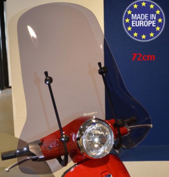windscherm Regia met bevestigingsset hoog (made in EU) mod. orig 72cm smoke primavera