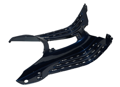 Treeplank Piaggio origineel blauw — geschikt voor Piaggio Midnight 222 Primavera