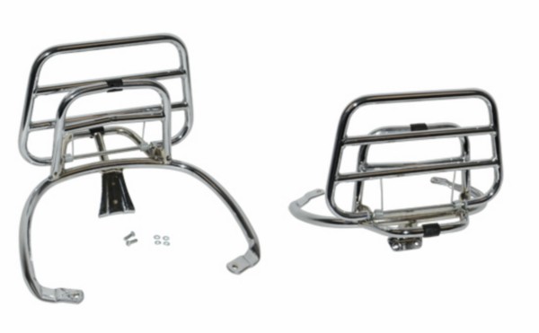 achterdrager Regia opklapbaar origineel model (made in EU) chroom vespa