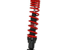 Schokbreker yss hybrid DTG 300mm zwart/rood — geschikt voor Gilera