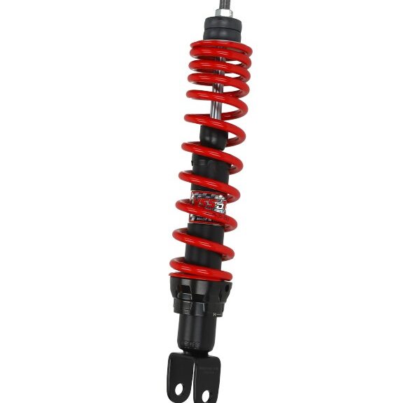 schokbreker yss hybrid DTG 300mm zwart/rood gilera runner