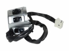 stuurschakelaar Piaggio origineel euro-2/4 links zilver mat primavera