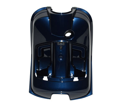 Beenschild blauw midnight 222 — geschikt voor Vespa LX