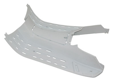 Treeplank wit monte 544 — geschikt voor Vespa LX