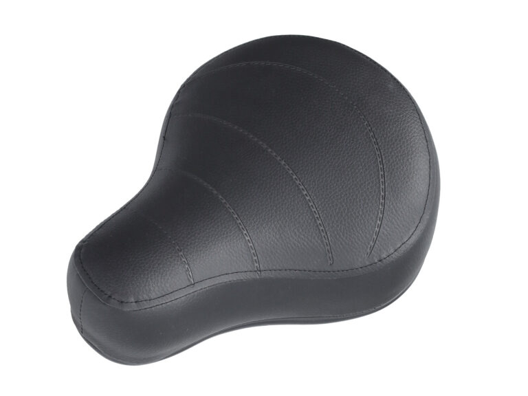 Zadel Laag Met Opdruk (made In Eu) Zwart Puch Maxi