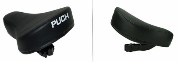 zadel laag met opdruk (made in EU) zwart puch maxi