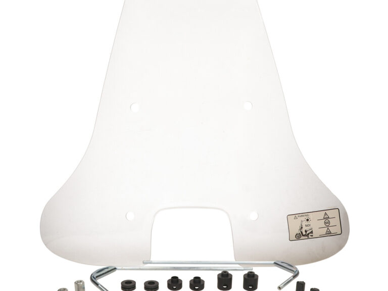 Windscherm Dmp Met Bevestigingsset Hoog 73cm Helder Vespa S