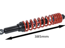 Schokbreker yss hybrid DTG maxi scooter DTG achter 360mm rood primavera 150 4t