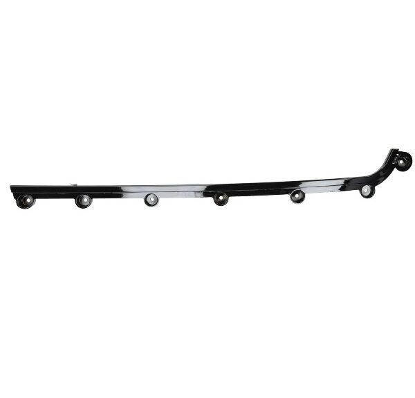 sierstrip Kymco origineel treeplank rechts zwart glans new like 64317-acc1-e10-n1p