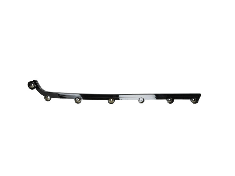 Sierstrip Kymco origineel treeplank links zwart glans — geschikt voor Kymco New Like 64317-acc1-e10-n1p