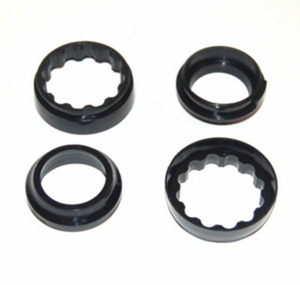 rubber DMP set koplampoor 4pcs kreidler