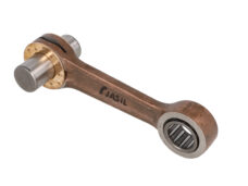 Drijfstang jasil zilveren kooi pen14 85mm — geschikt voor Kreidler