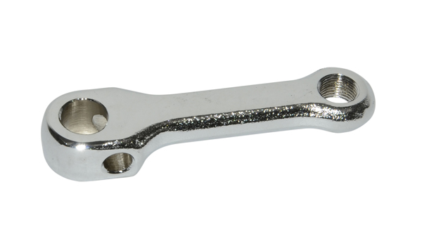 Crank links chroom — geschikt voor Kreidler
