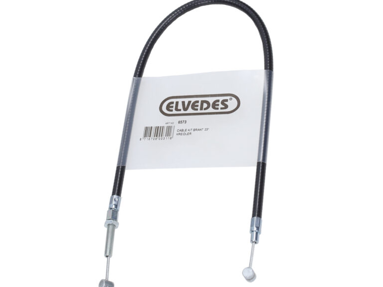 Achterremkabel elvedes lang lengte totaal 53 cm zwart rm