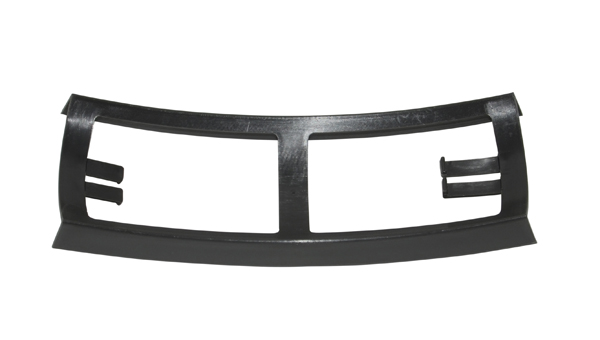 Verbindingsstuk frame achterspatbord 1968-1972 antraciet — geschikt voor Kreidler