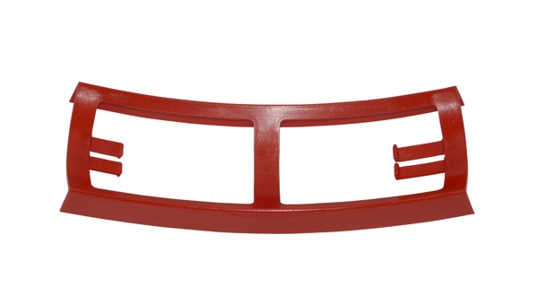 verbindingsstuk frame achterspatbord 1968-1972 rood kreidler