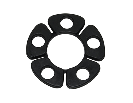Rubber achterkettingwiel drager — geschikt voor Kreidler