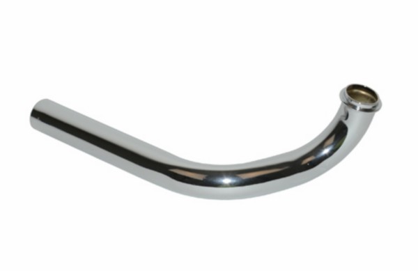 uitlaatbocht flens (made in EU) 32mm chroom kreidler nt