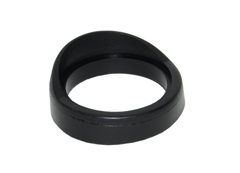 Rand rubber km teller met spoiler 1973+1974 60mm — geschikt voor Kreidler Rm