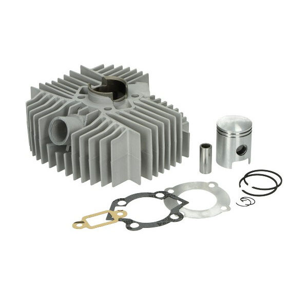 Cilinder aluminium nikasil w6 schuine inlaat 44mm — geschikt voor Kreidler